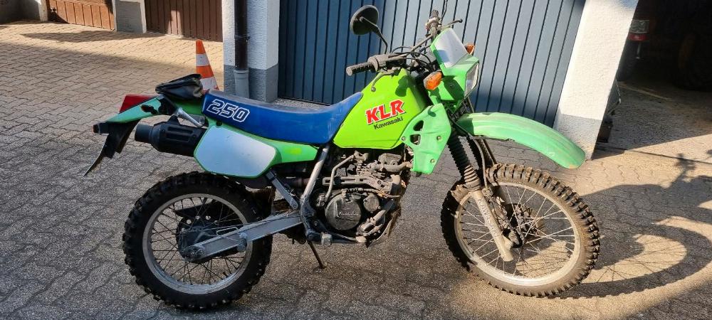 Motorrad verkaufen Kawasaki KLR 250 Ankauf